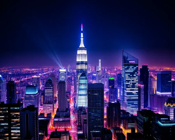 Free 4x6 HD Cityscape Night Background Download PSD