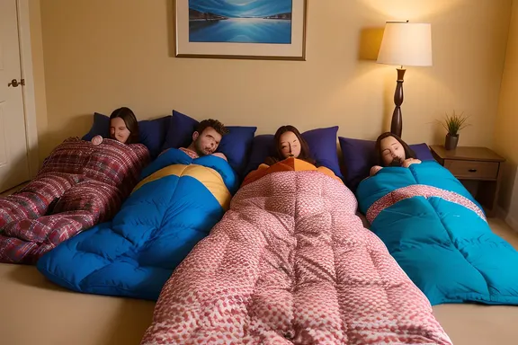 Friends' Slumber Party with Collective Zzzzz