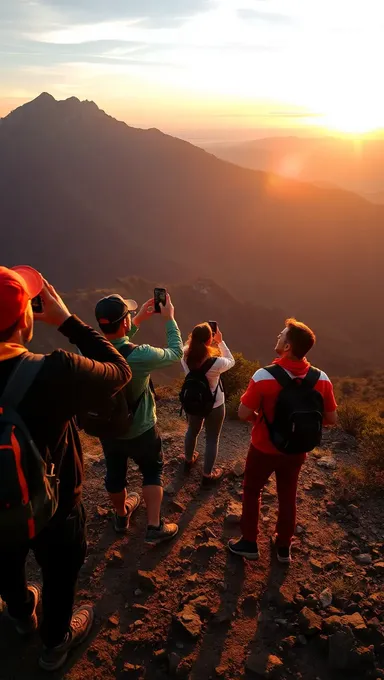 Friends Capture Breathtaking Landscape with S25 Edge Phones