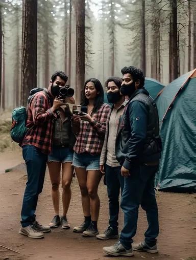 Friends Capture Unsettling Bhoot on Camera in Woods