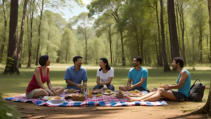 Friends Picnic at Kambi Clearing