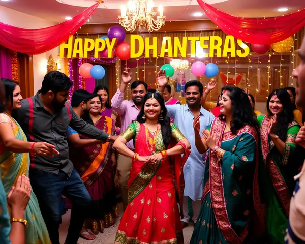 Friends and Family Dance to Celebrate Happy Dhanteras
