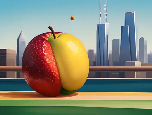 Fru Accident: Character Drops Fruits While Juggling