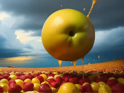 Fru Accident: Fruit Falls from Sky in Freak Storm