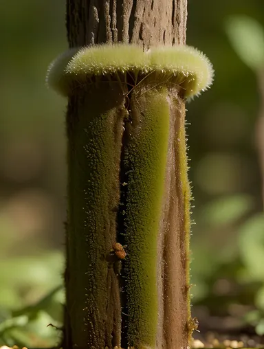 Fungal Hyphae Wrap Around Tree Roots in Mutualistic Symbiotic Plants Images