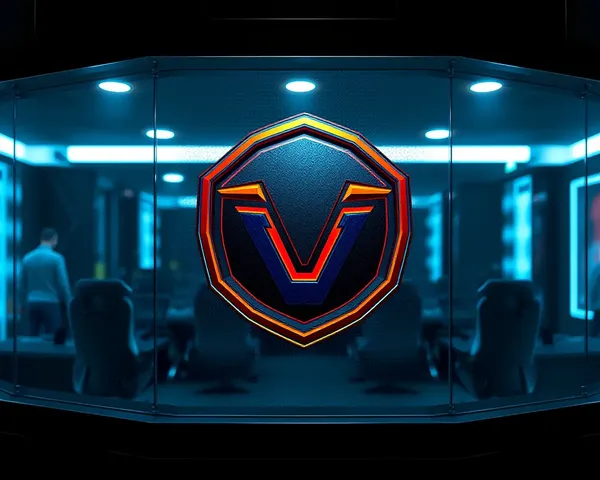 Futuristic 3D Glass Window Logo Mockup with 3D Texture Effect