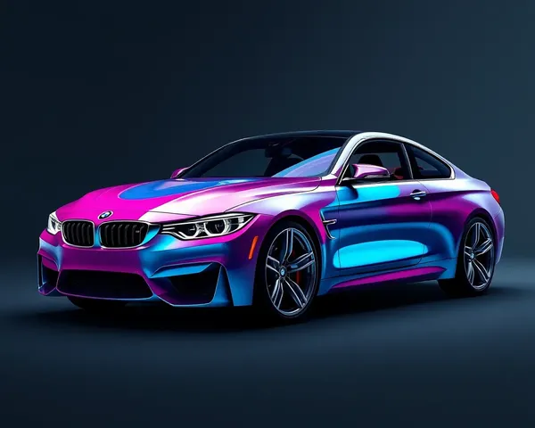 Futuristic BMW M4 with Transparent Body and iPhone Wallpaper