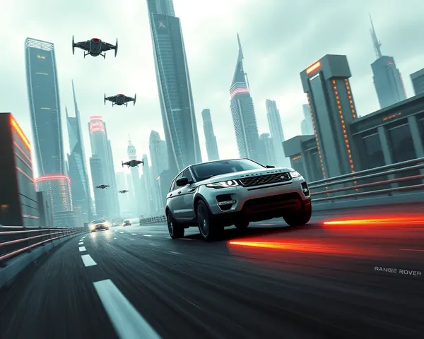 Futuristic City Drive with iPhone Wallpaper