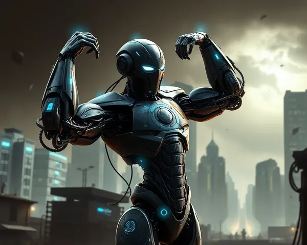 Futuristic Death Flex Concept Art in PSD File