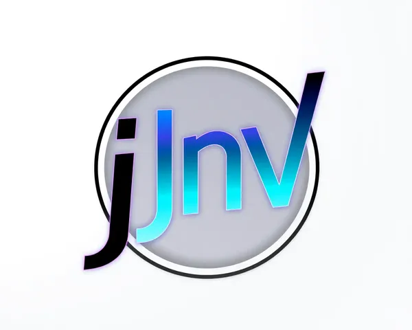 Futuristic JNV Logo PNG: Bold Stylized Letters