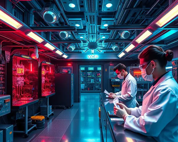 Futuristic Laboratory with Advanced Technology on YCP