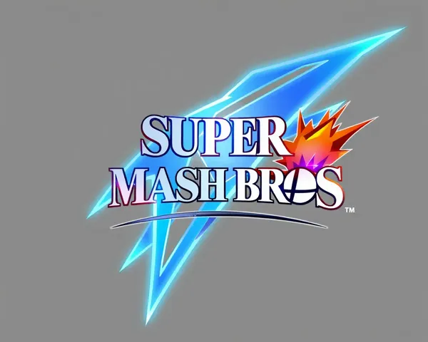 Futuristic SSB Logo with Neon Glow PNG