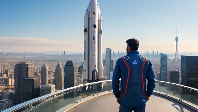 Futuristic Shyam Ji Space Adventure