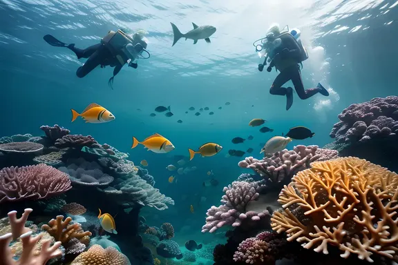 Futuristic yyyy Year Old Underwater City