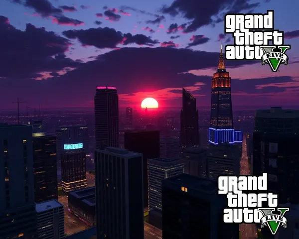 GTA Wallpaper HD: Sunset over Los Santos Cityscape in HD