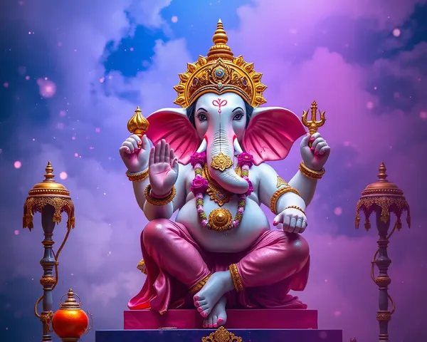 Ganapati Bappa Image: Vibrant Hindu God Idol Worship