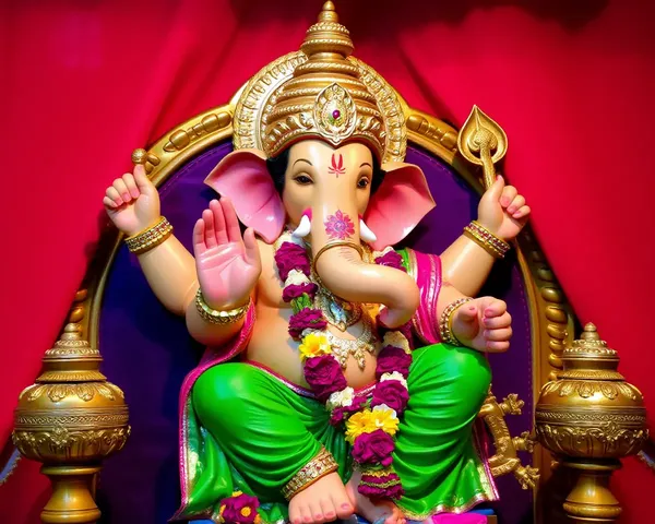 Ganpati Images: Iconic Idol of Lord Ganesha