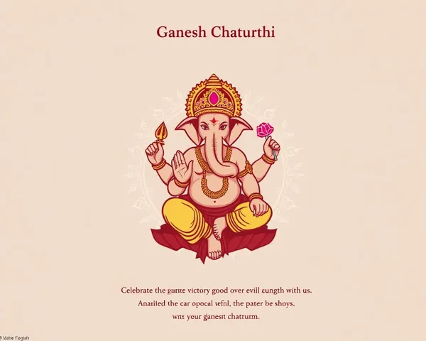 Ganpati Invitation: Celebrate Good Over Evil with Us