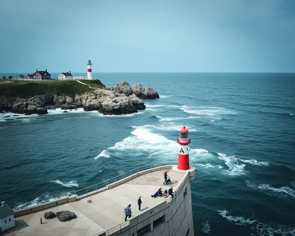 Gazing at Images of Lighthouses