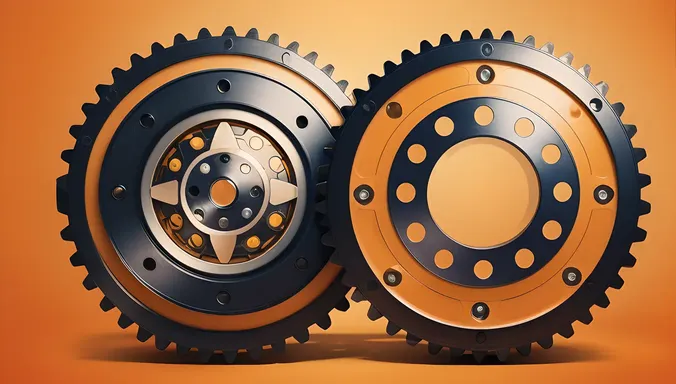 Gear Turning into JDS Logo with Energy and Movement