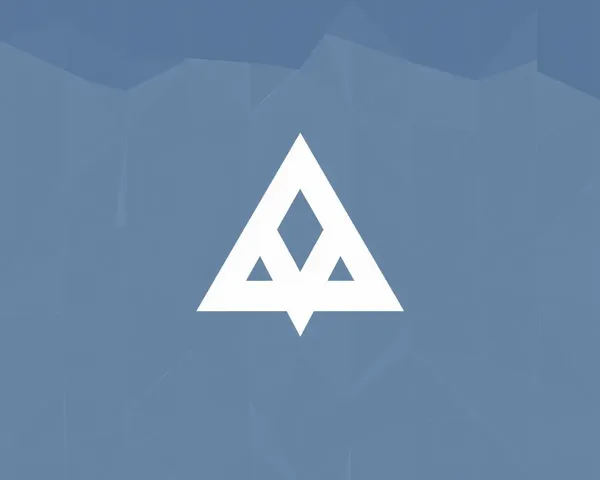 Geometric Pattern Trishul Shape Minimalist Illustration Picsart
