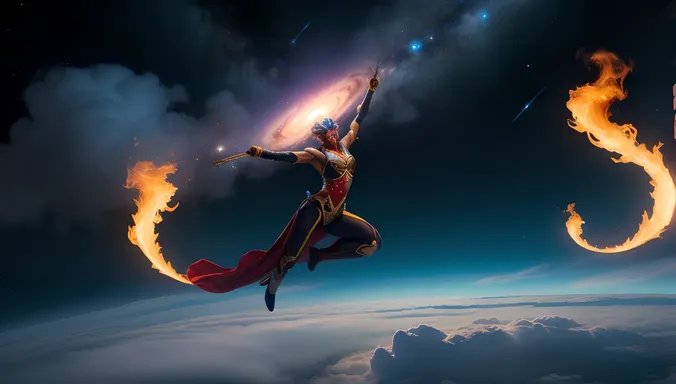 Glowing Granth Suspended in Mid-Air