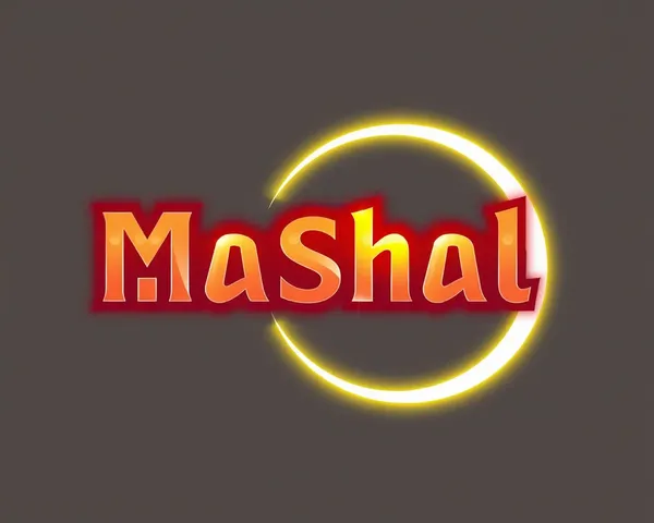 Glowing Mashal Logo PNG with Energy and Vibrancy