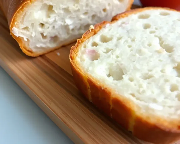 Golden Crust Aata Bread on Wooden Cutting Board