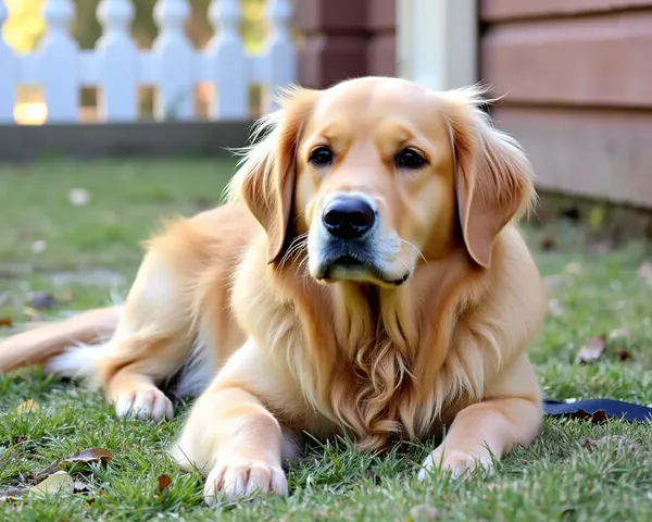 Golden Retriever Images Showcase Furry Friends' Adorable Faces