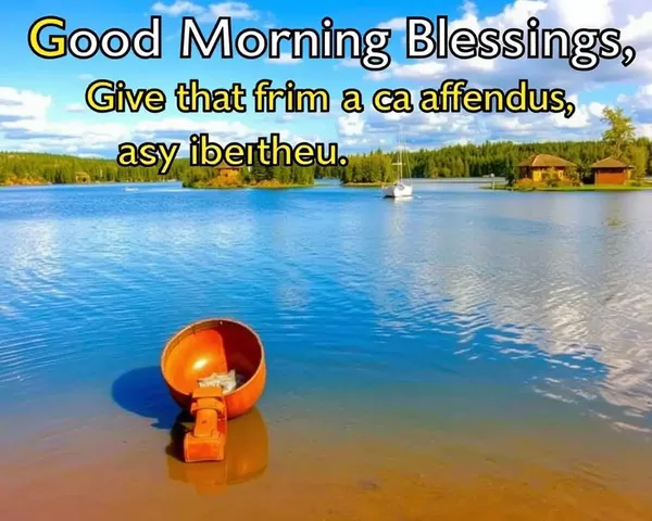 Good Morning Blessings Images for a Joyful Start