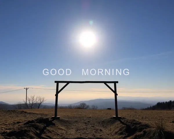 Good Morning Image Download for Your Device