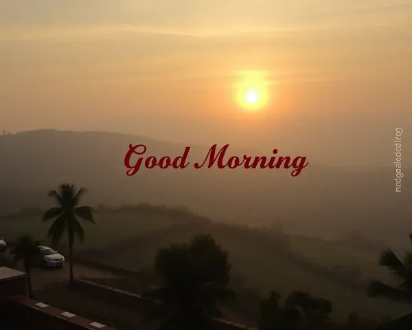 Good Morning Images with Good Morning Greeting