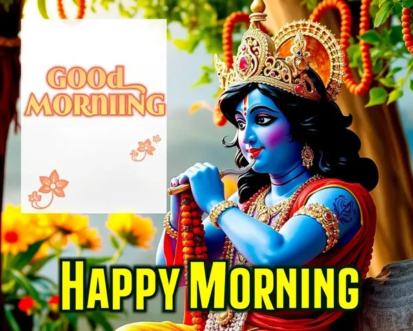 Good Morning Krishna Images for Inspiration