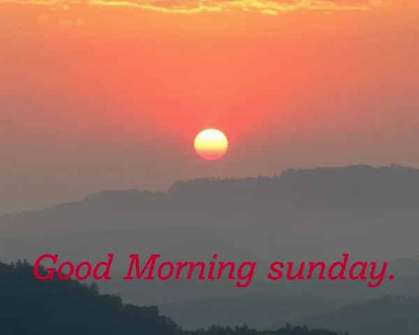 Good Morning Sunday Images for Happy Sunday Greetings