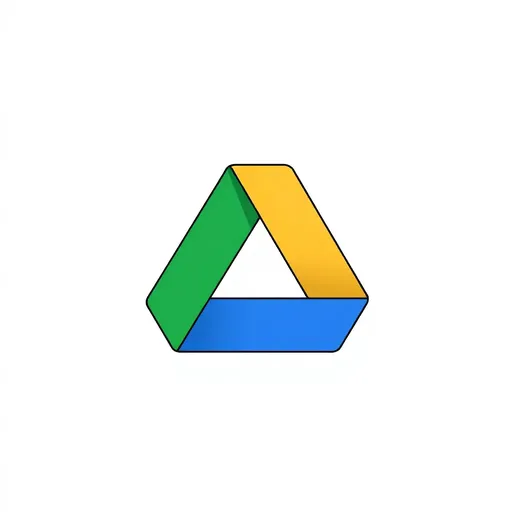 Google Drive Icon: A Simple Icon for File Sharing