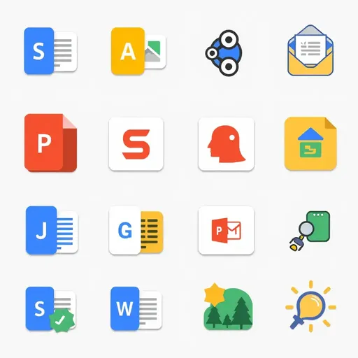 Google Slides Icons for Presentation Design