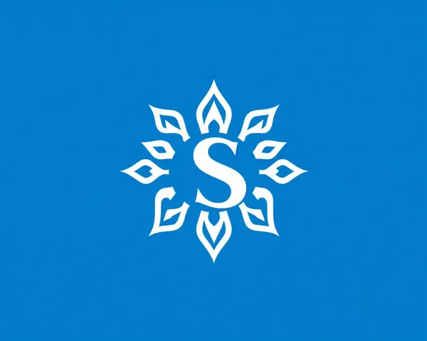 Gradient BSF Logo with Blues and Whites