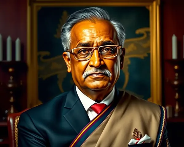 Grand Statesman Dr. Radhakrishnan in Formal Attire