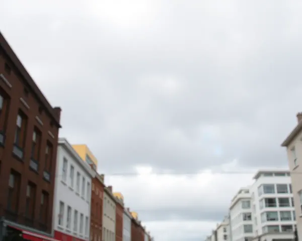 Gray City Street with Generic Buildings: Mundane Mundane PNG