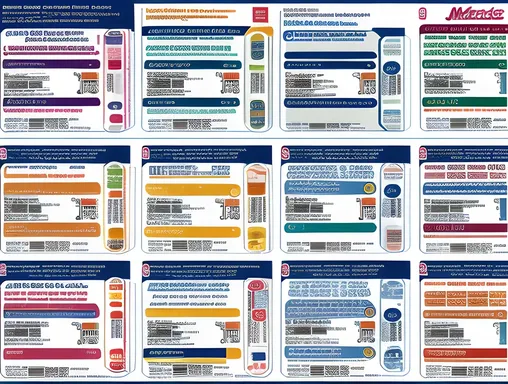 Grid Pattern of CDC Vouchers for Different Vaccination Types