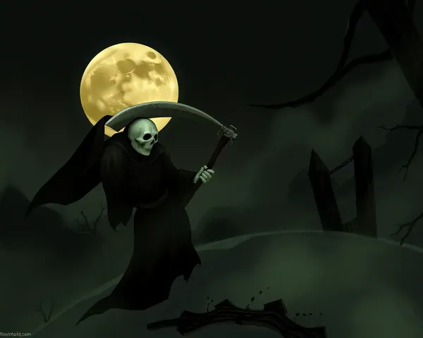 Grim Reaper Images Represent Death's Unavoidable Presence Always