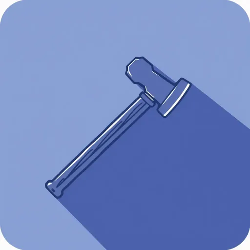 Hammer Icon: A Tool for Home Improvement and DIY