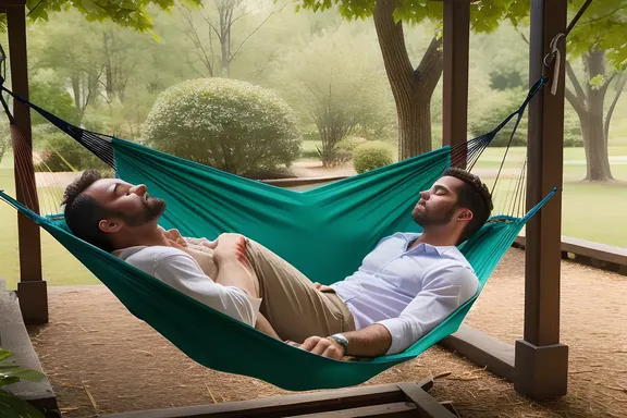 Hammock Sleep with Zzzzz and Breeze