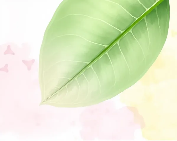 Hand-Drawn Border Surrounds Bel Patra Leaf with Watercolor Background