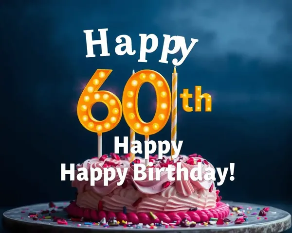 Happy 60th Birthday Images to Make the Day Special