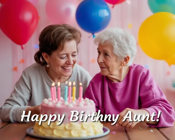 Happy Birthday Aunt Images for Special Celebration