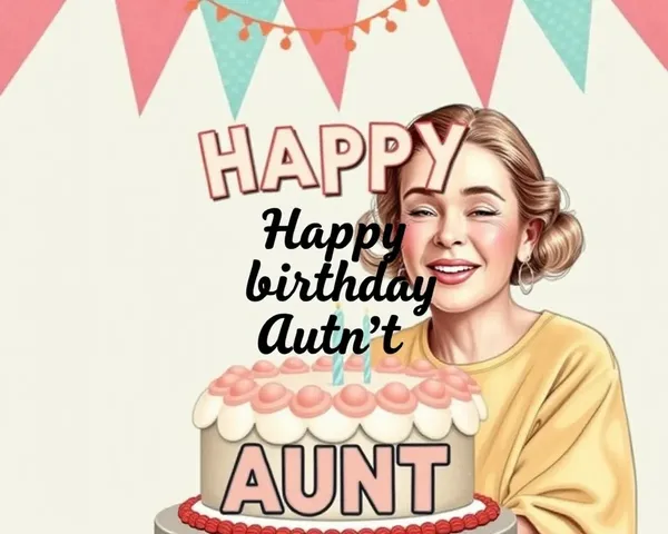 Happy Birthday Aunt Images to Celebrate Special Day