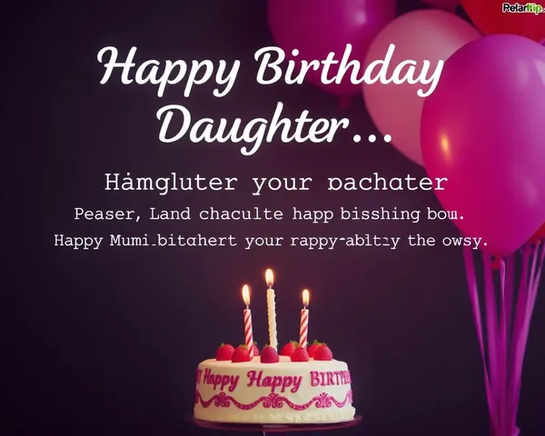 Happy Birthday Daughter Image Gallery Available Now