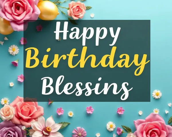 Happy Birthday Greetings with Lovely Images and Blessings