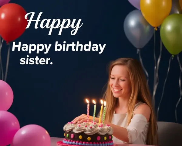 Happy Birthday Sister Images to Celebrate You